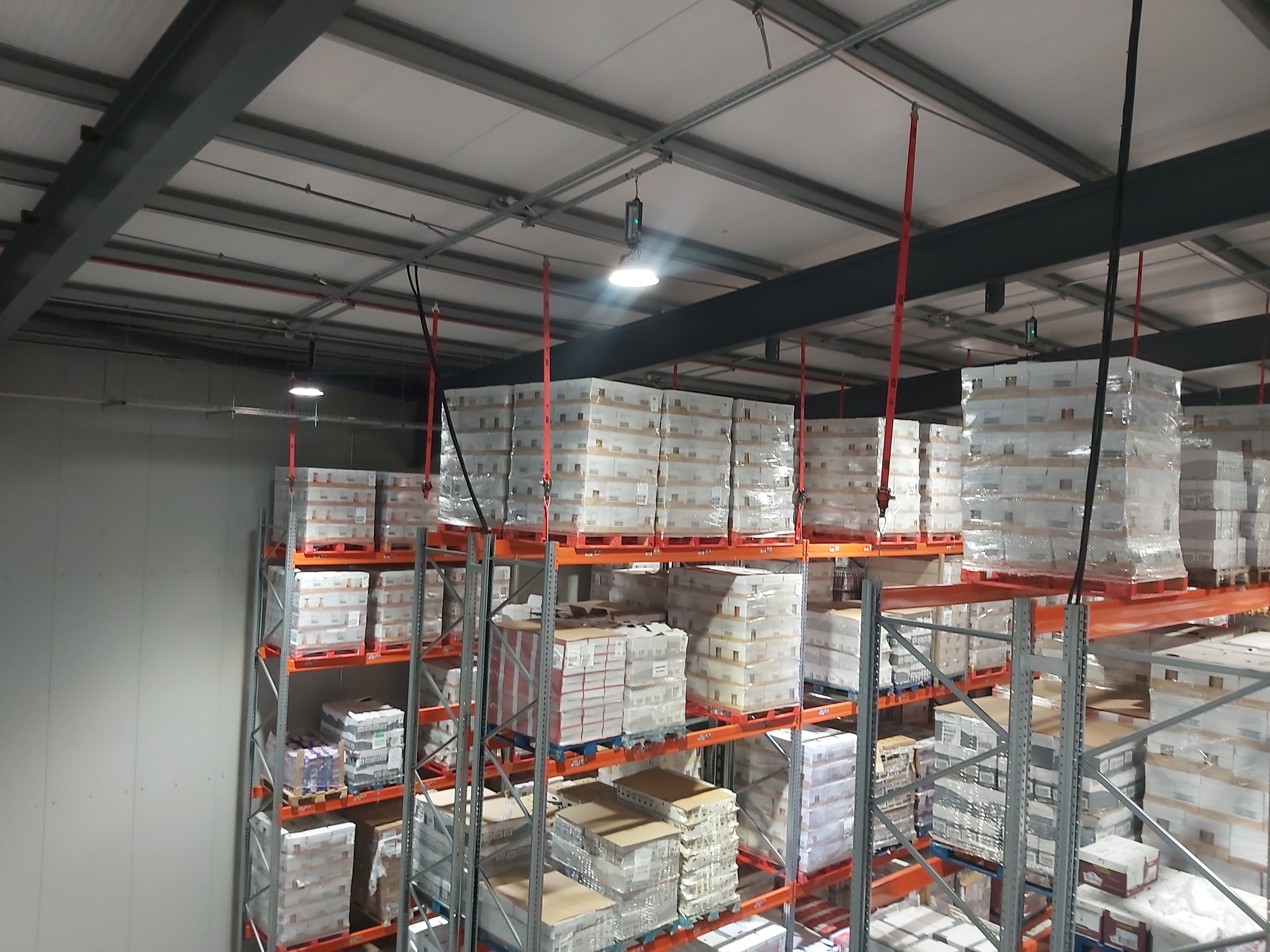 Chilled Store Installation Completed in Days by Rack Collapse Prevention