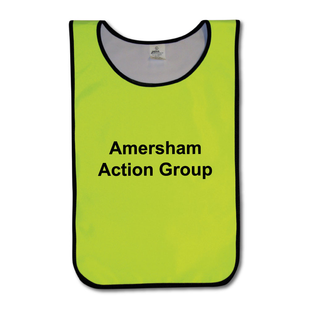 Custom Printed Promotions Tabards - Range of Colours & Sizes