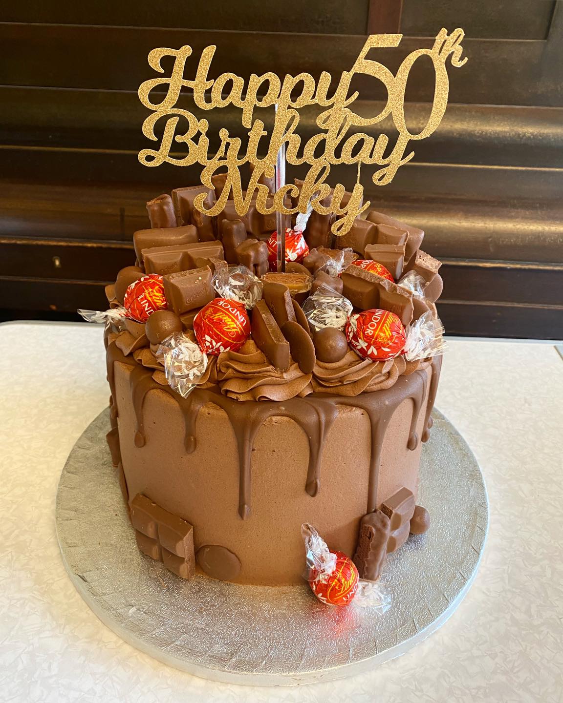 Chocolate Strawberry Lindt Cake — Cakes With Cara