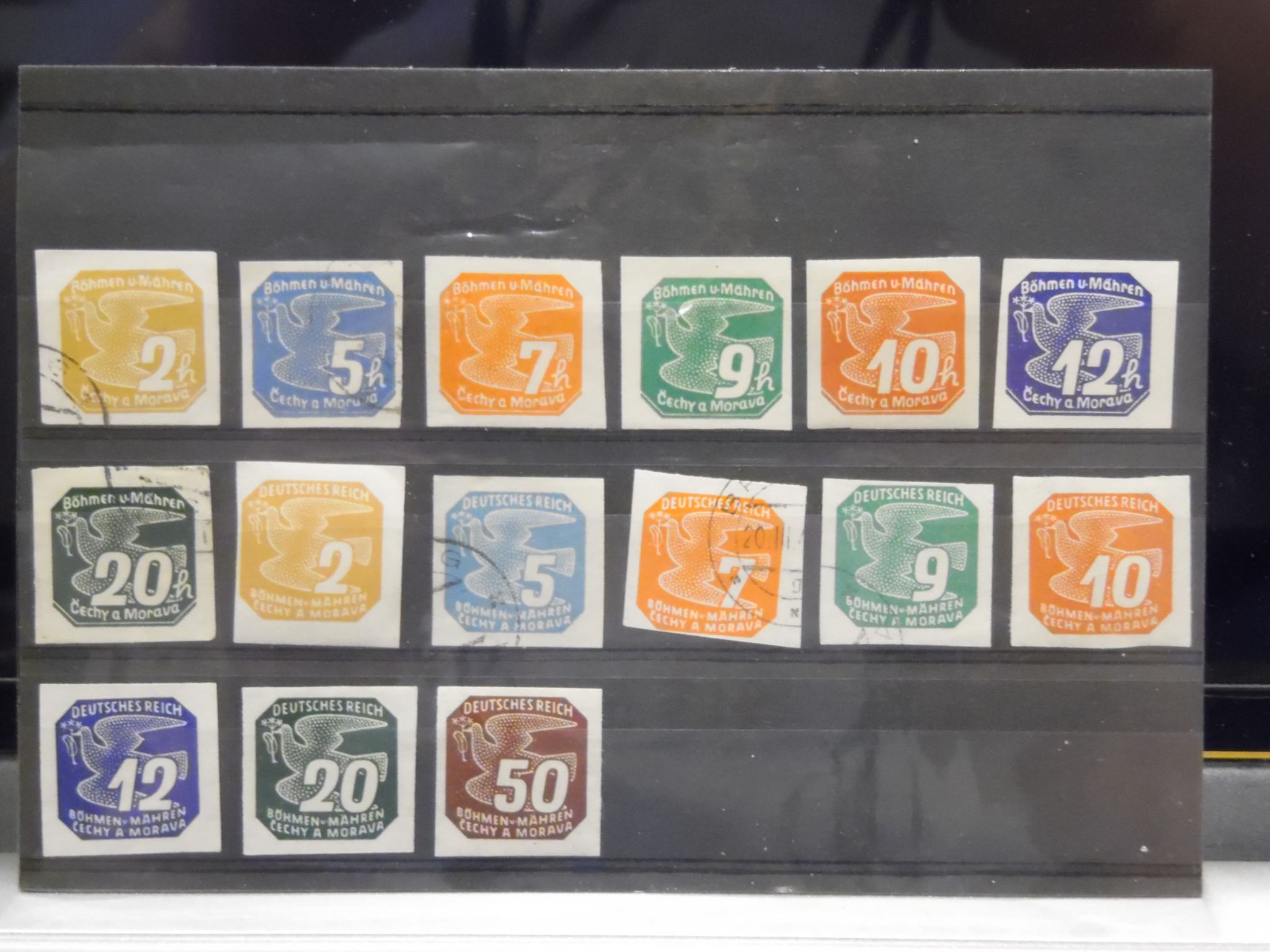 Postzegels Kavel 46 - Deutsches Reich protectoraat 1933/1945 Bohmen Marien