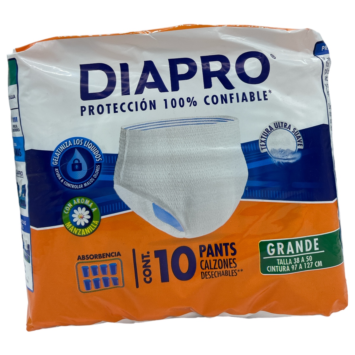 DIAPRO PANTS Pañal Grande C/10