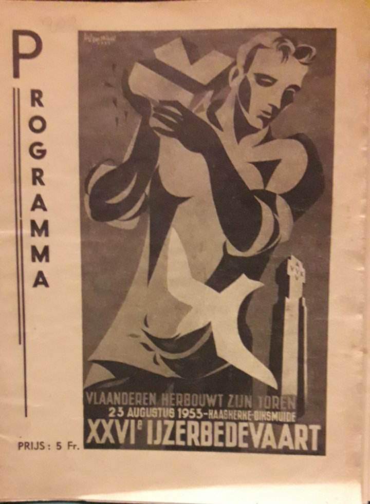 IJzerbedevaart Diksmuide - Programmaboekje 1953 / 26e IJzerbedevaart.