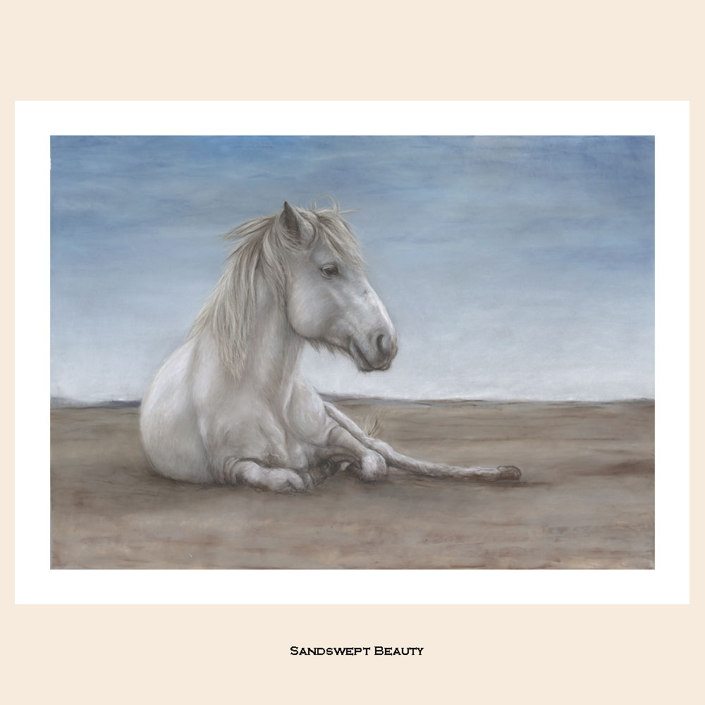 Horse Pastel Painting