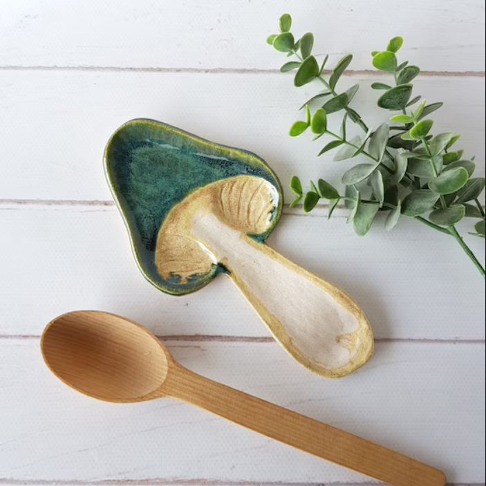 Pottery Spoon Rest
