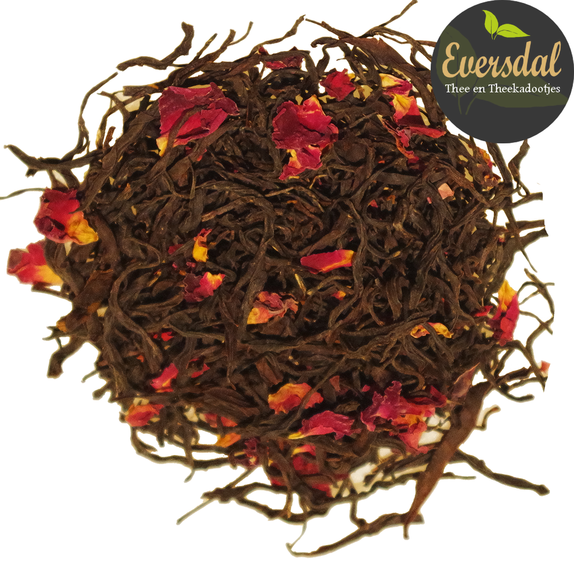 Rozenthee - zwarte thee uit Ceylon met intense rozensmaak- speciality - NIEUW