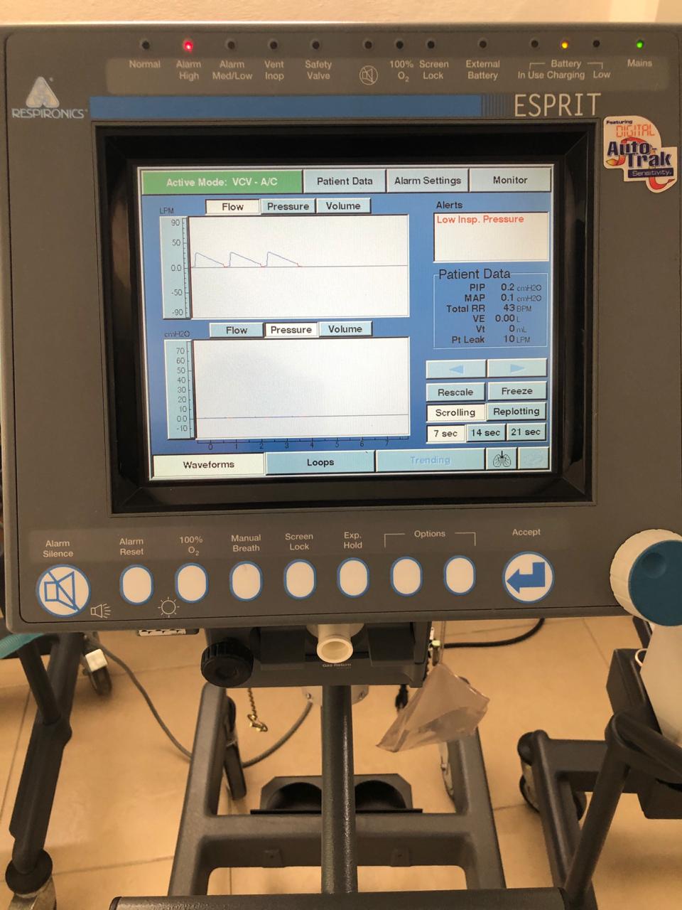 Philips respironics V 1000 neonatal adulto 1jpg
