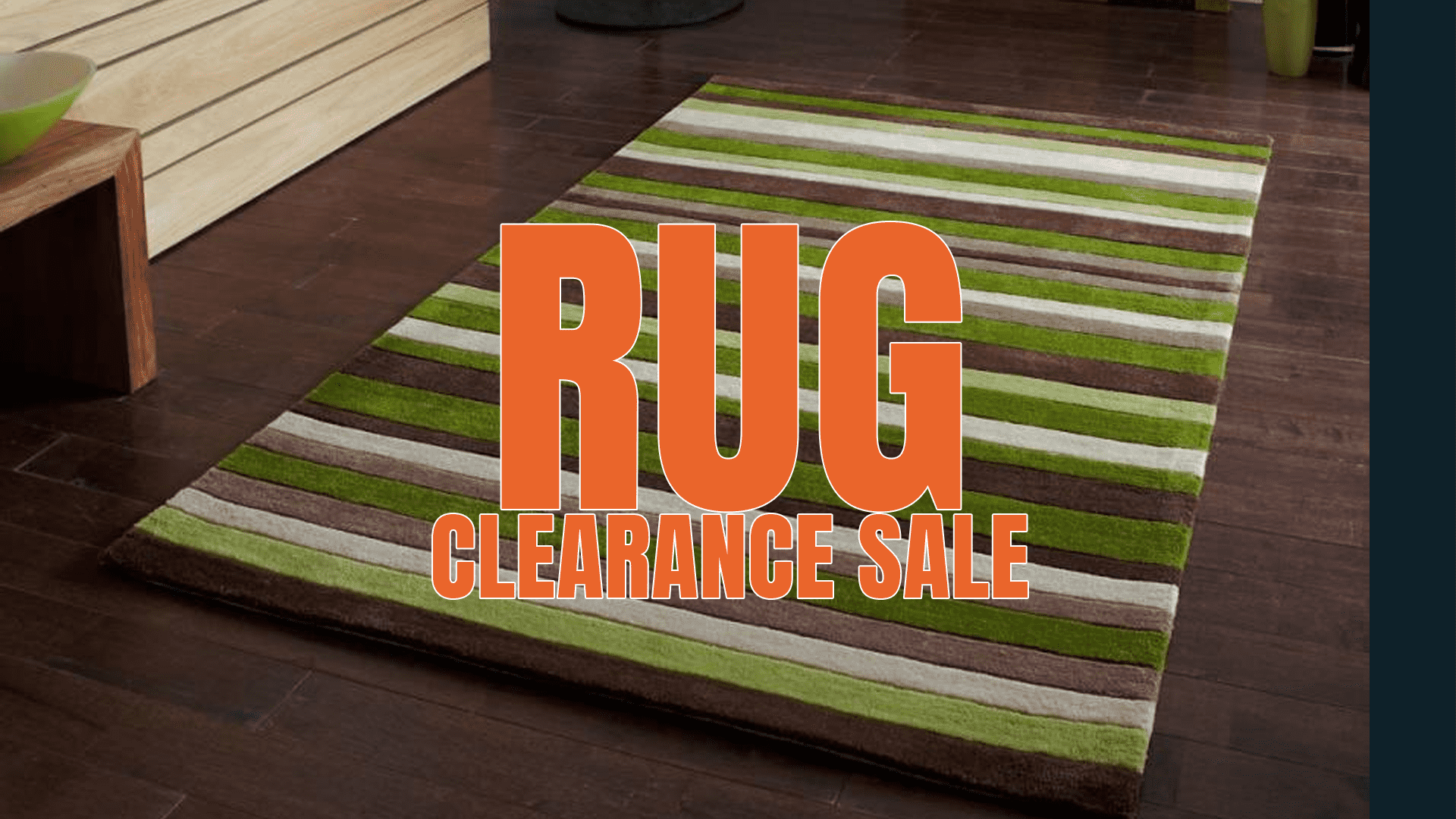 We are having a massive clearance of all our rugs. Treat your floor for the autumn/winter season