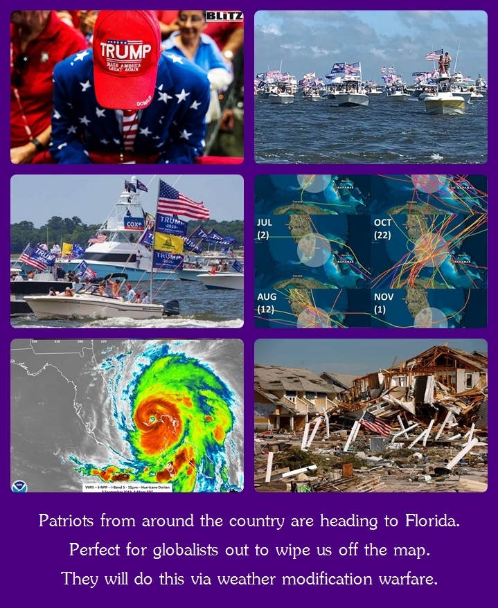 Patriots FLOCK to FLORIDA only to be Hurricaned out of existence.