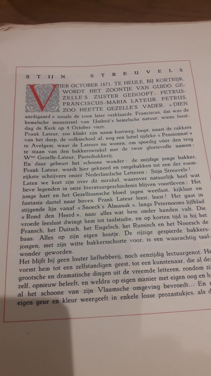 Gallerij van Dietsche Grooten - uitgave 1940 Lannoo Tielt met 12 kunstenaars