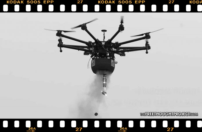 Isreali drone using gas