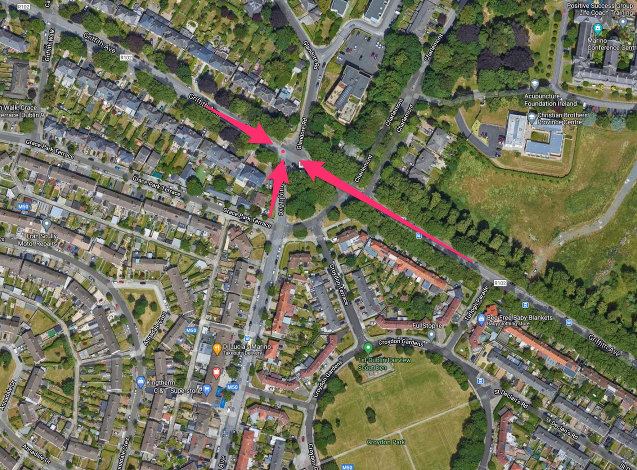 Update on traffic flow on Griffith Avenue / Philipsburgh Avenue junction