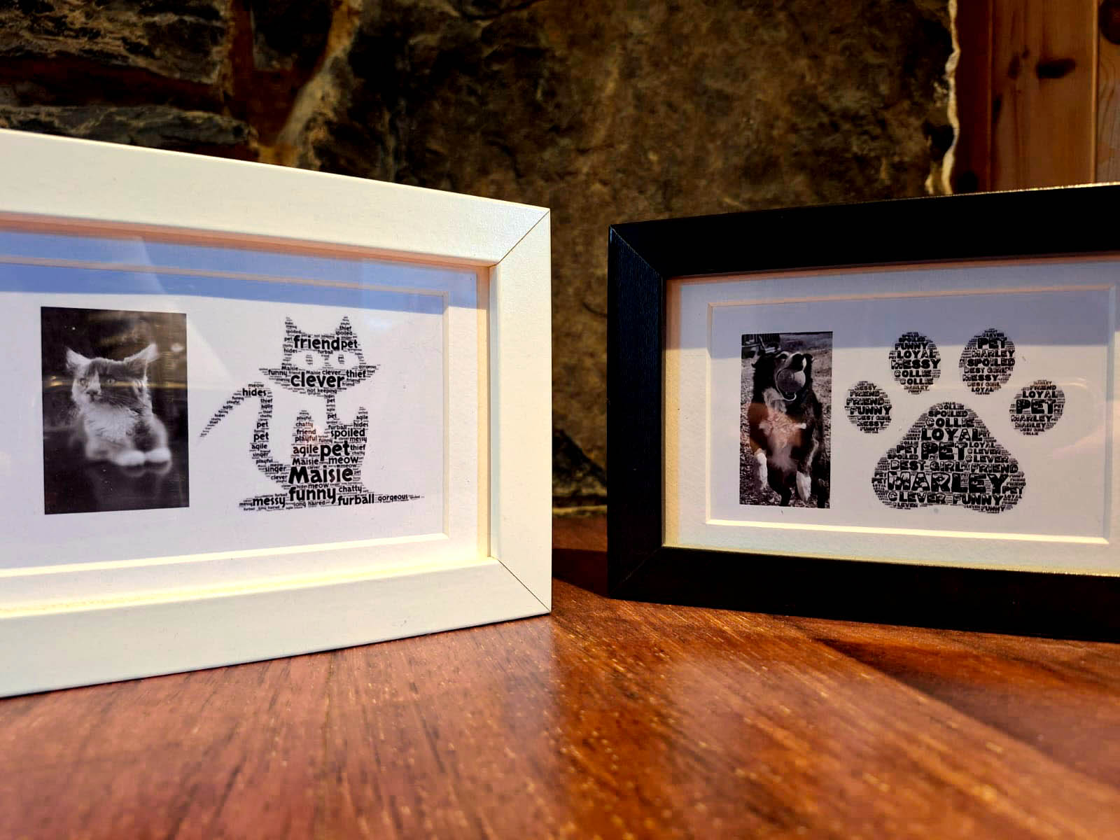 Framed Word Art Pet Memorial