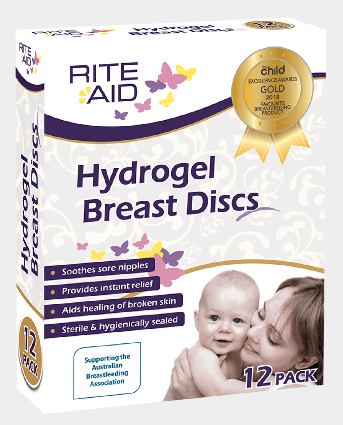 3) Rite Aid Hydrogel Breast Discs