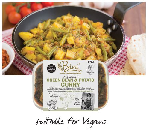 Green bean & potato curry