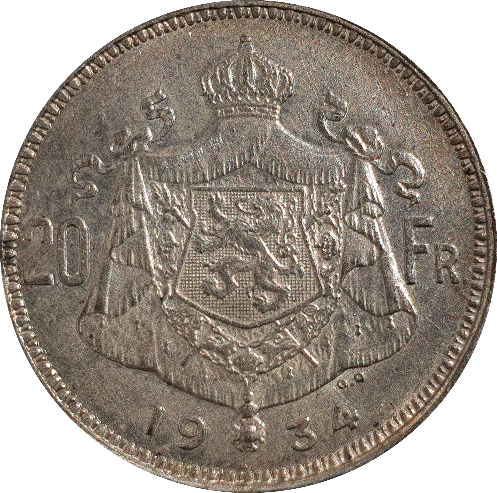 zilveren belgische munten