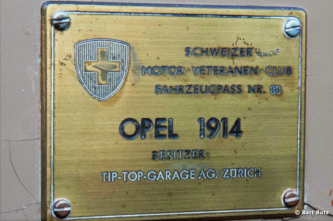 Alt Opel 8/22 PS van 1914