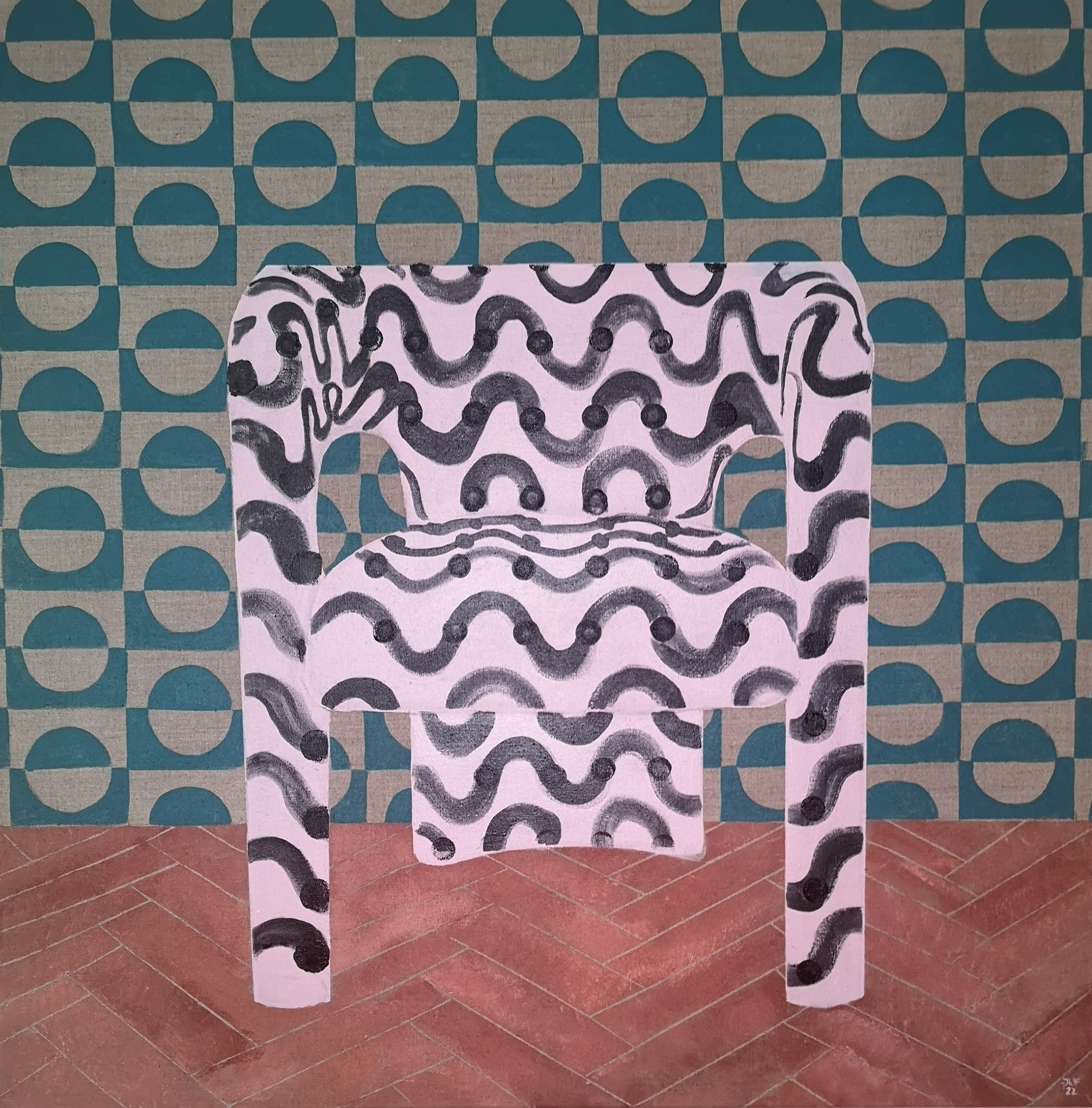 'the' chair?, 95x95cm