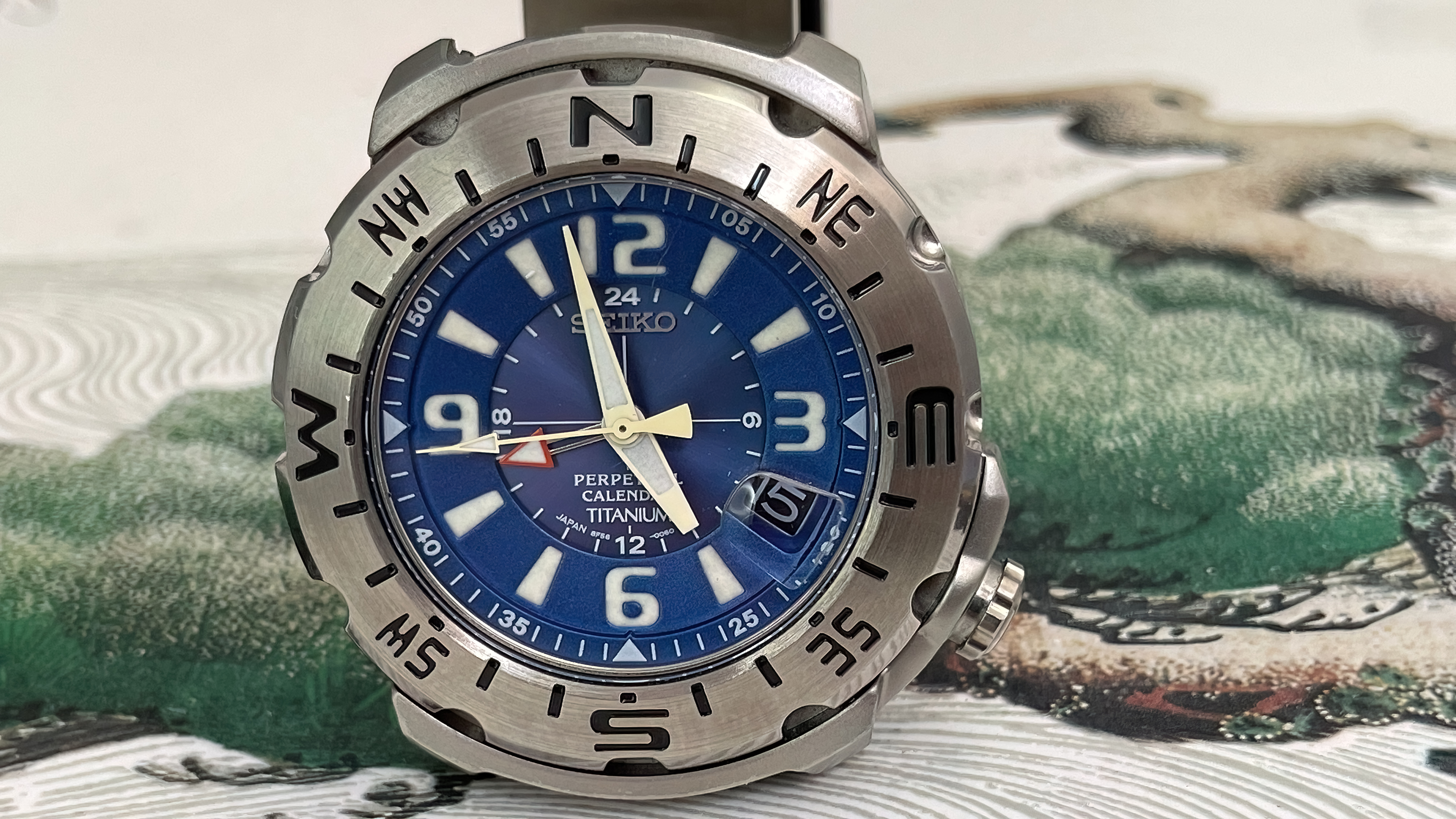 Seiko Landtrek 8F56-0070 SBCJ011 (Sold)