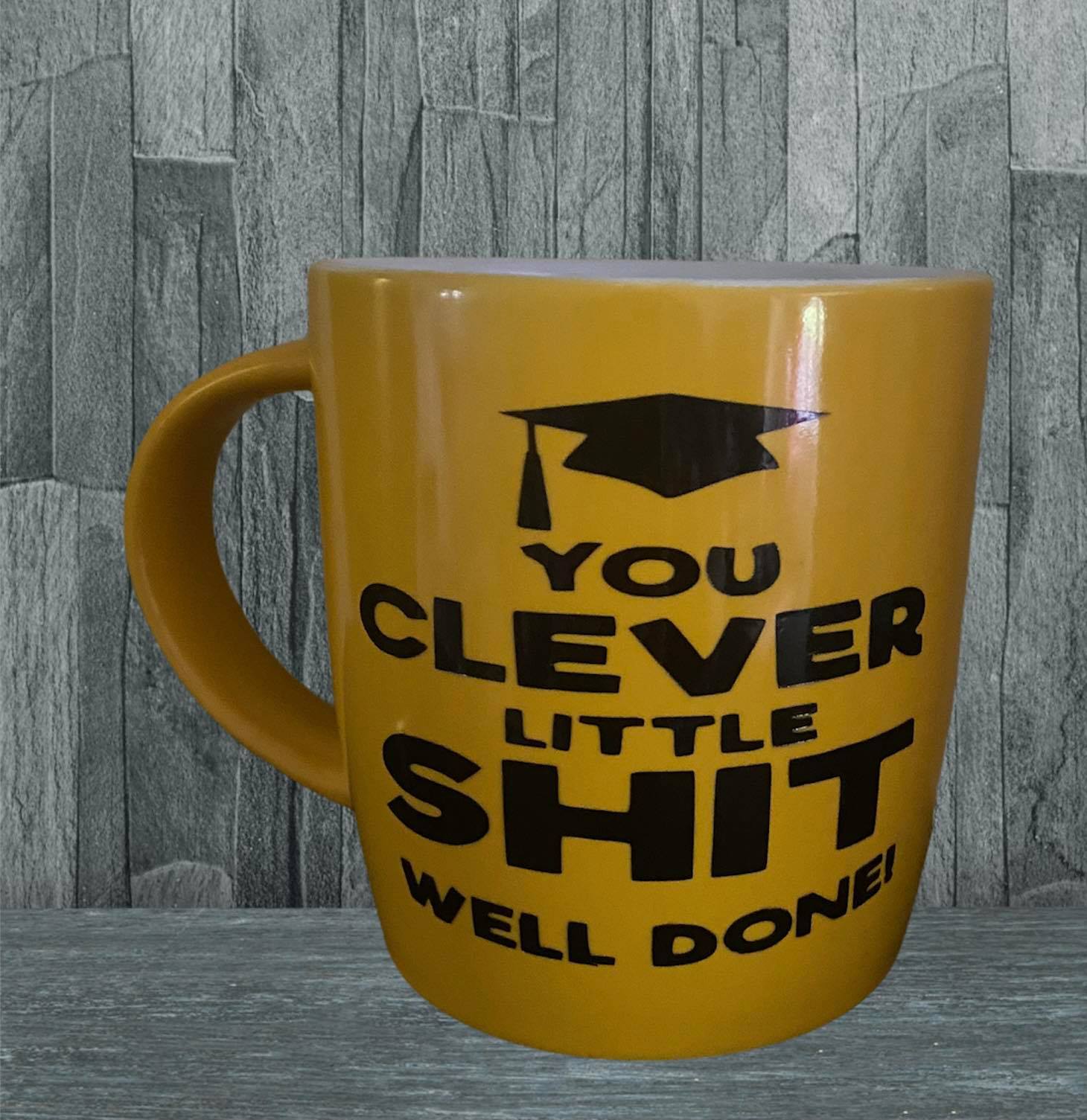 "You Clever Little Shit Well Done!" Mug