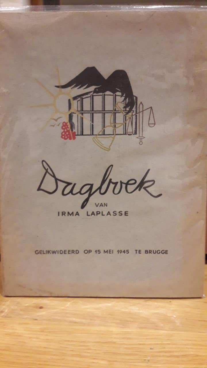 Brochure Dagboek van Irma Laplasse / uitgave 1949