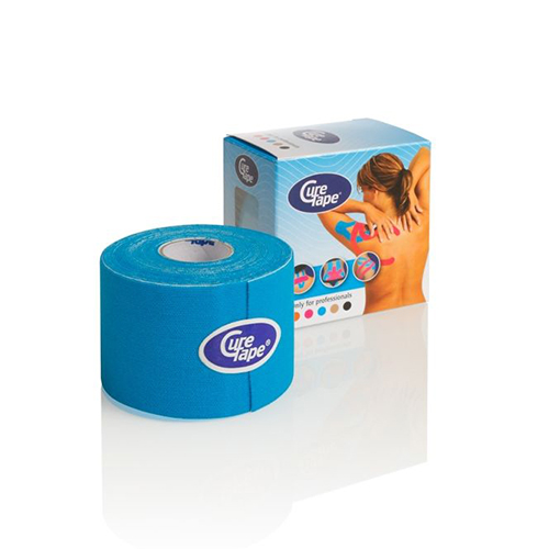 Curetape Blauw 5m. x  5 cm