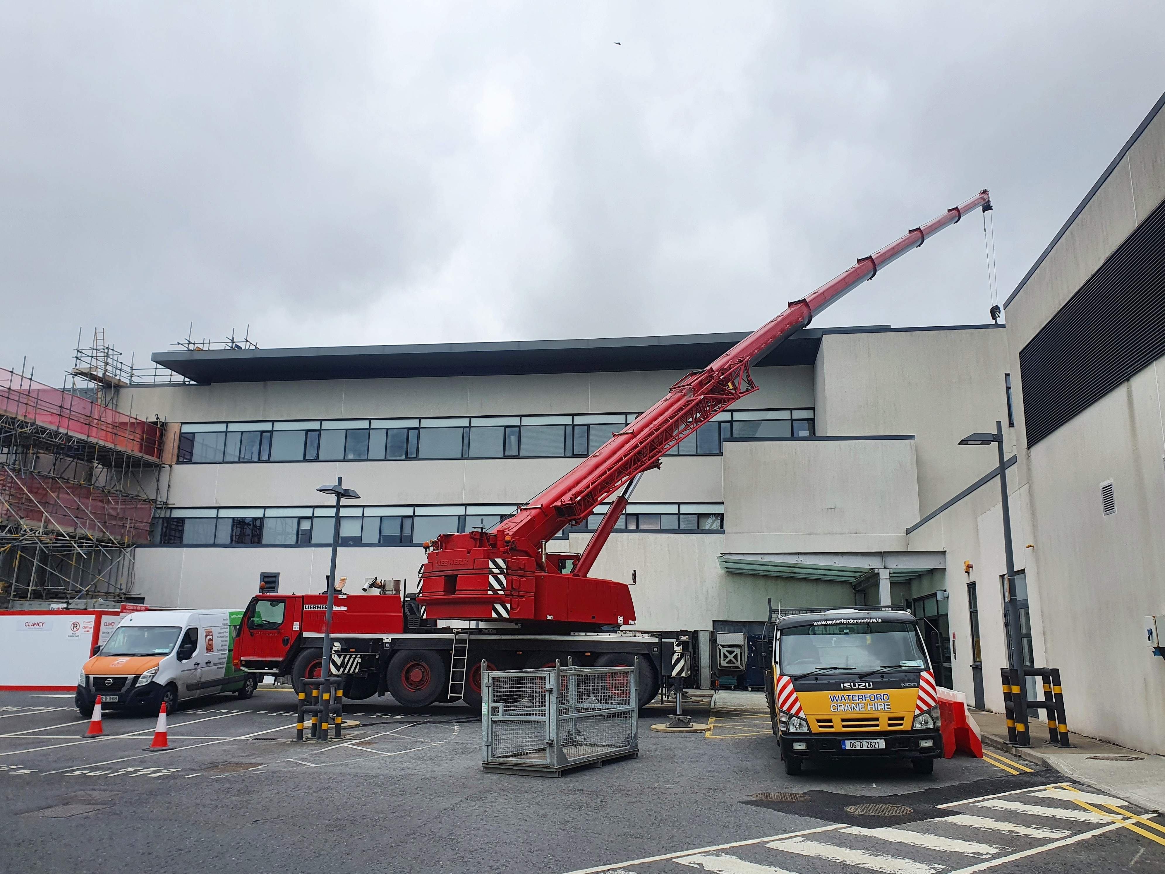 Replacing Glazing at Whitfield Clinic, Waterford City.