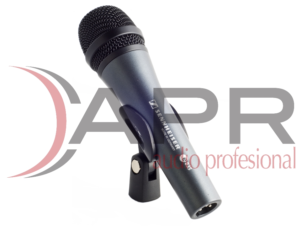 Micrófono dinámico para voz, modelo E835, marca SENNHEISER