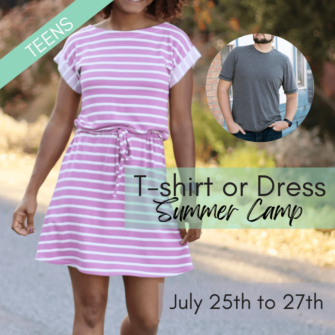 Sew a Dress or T-shirt TEEN SUMMER CAMP