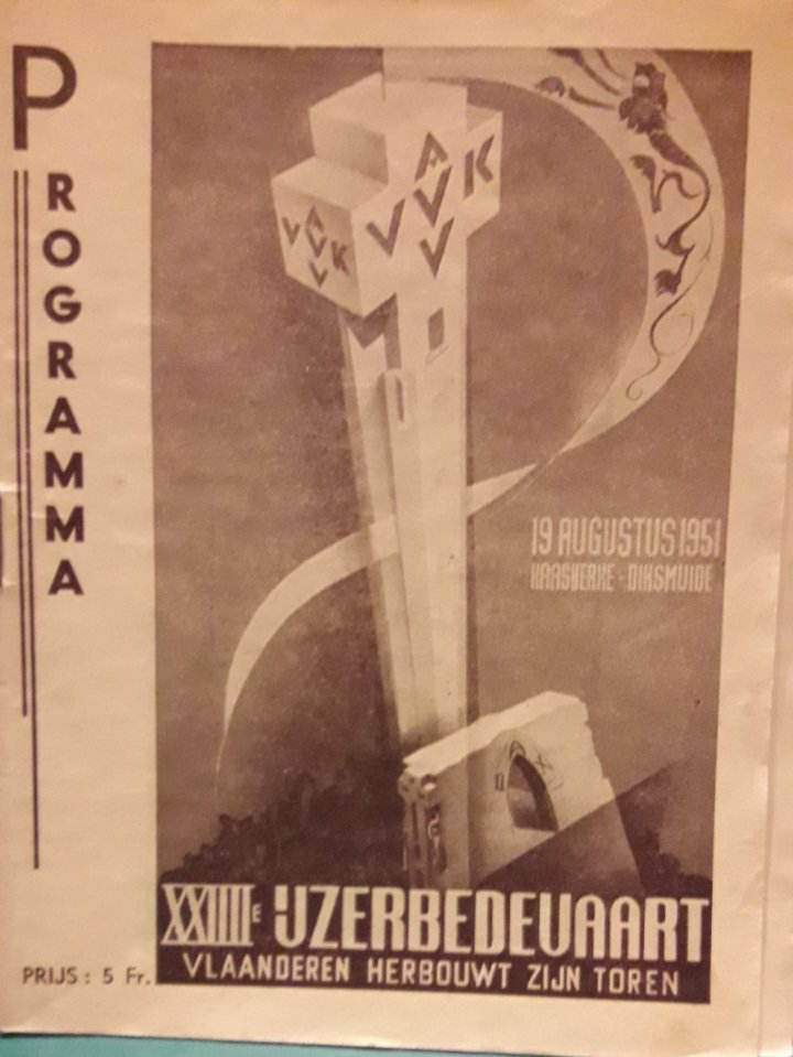IJzerbedevaart Diksmuide - Programmaboekje 1951 / 24e IJzerbedevaart.