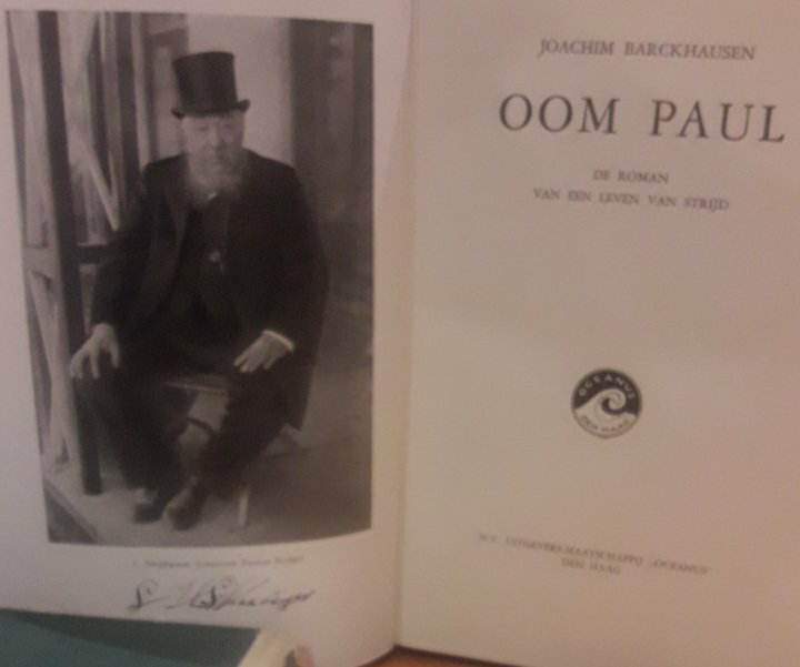 Van een leven strijd : Paul Kruger - 350 blz / OCEANUS 1941 Nederlandse collaboratie uitgeverij