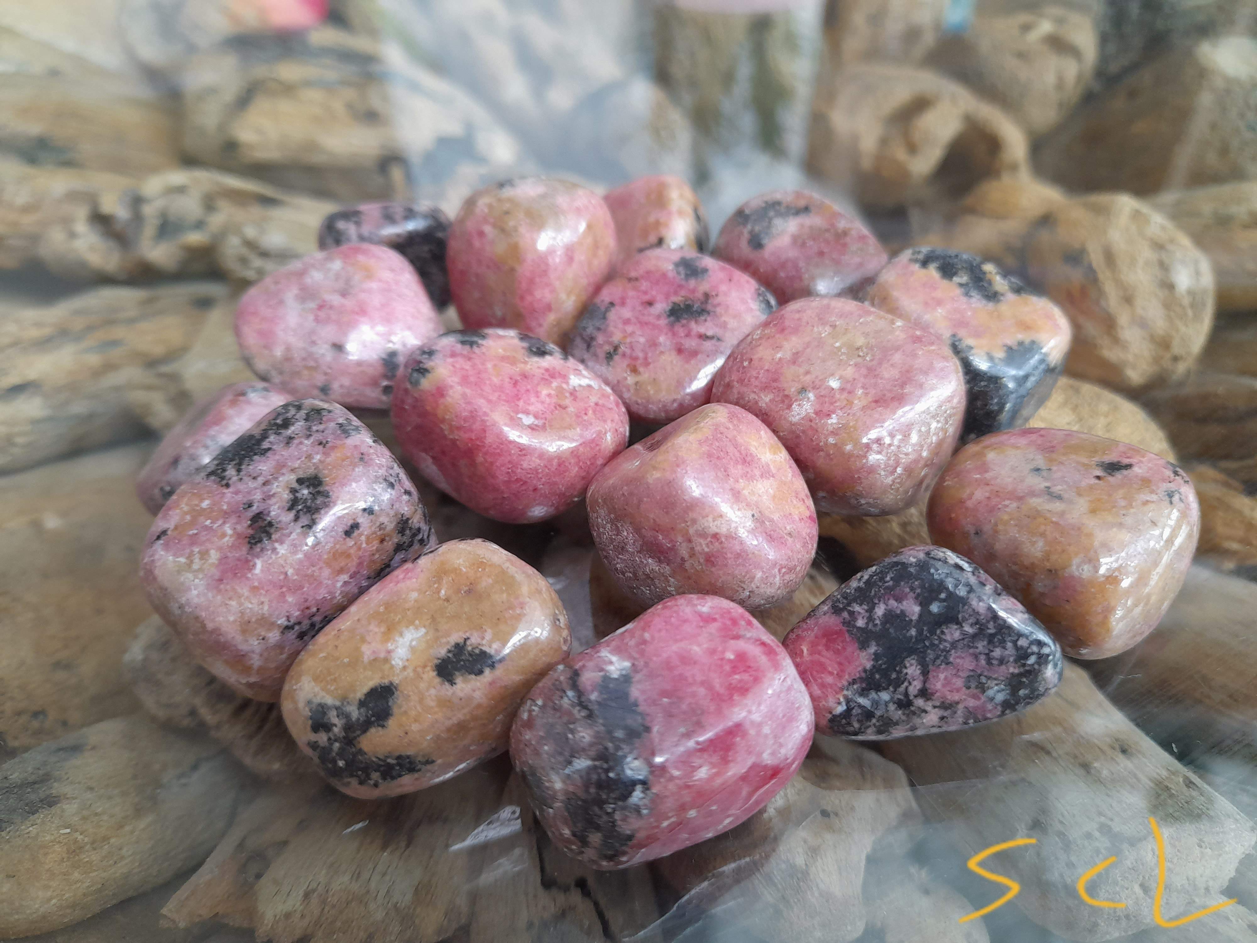 Rhodonite Polished Stones