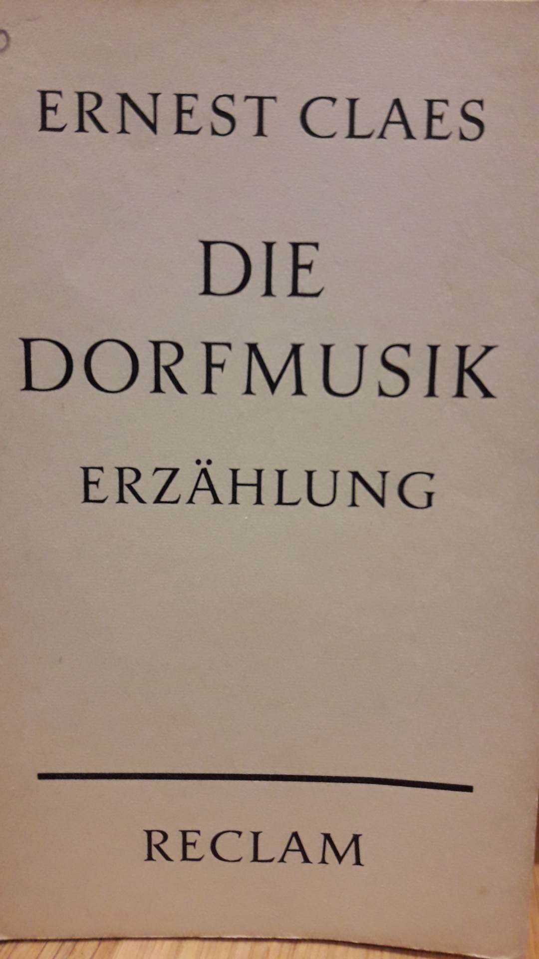 Ernest Claes - Die dorfmusiek erzahlungen / 79 blz