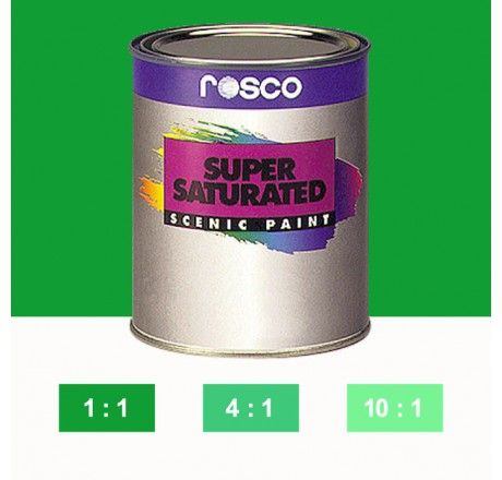 Rosco Supersaturated Paint Emerald Green 5972 5 Litre