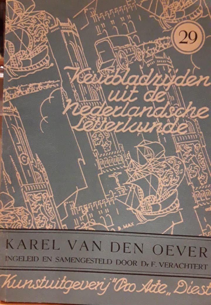 Keurbladzblzijden uit de Nedrelandsche Letterkunde / Karel Van Den Oever - nr 29 - 80 blz