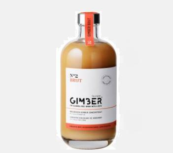 Gimber 2.0 - biologisch gemberconcentraat - 50% minder suiker