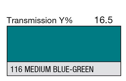 Lee 116 Medium Blue-Green Roll