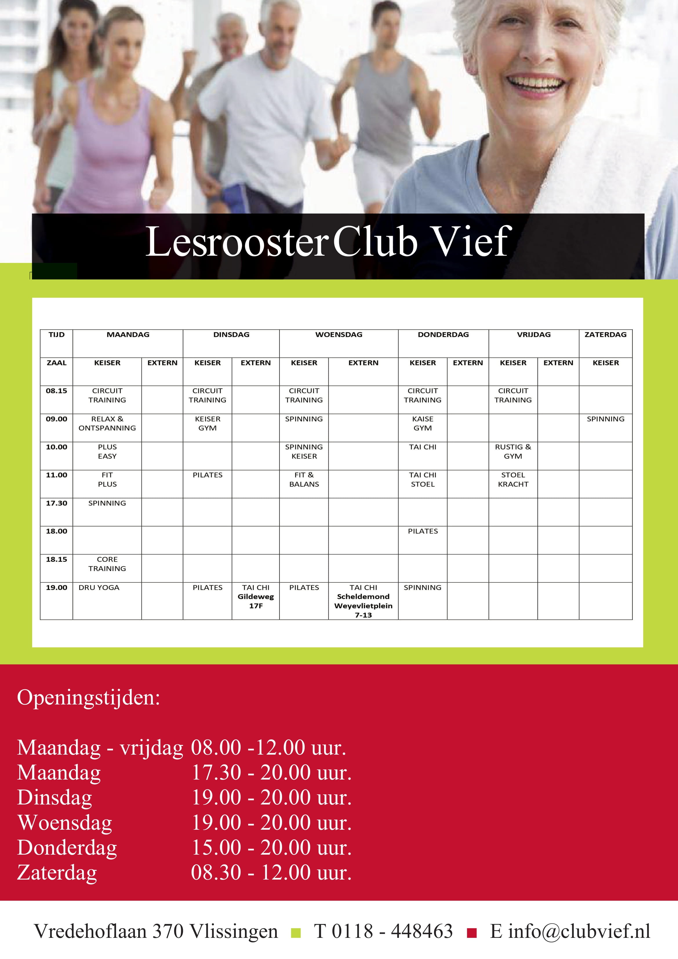 Lesrooster Club Vief compleet 27 september 2021jpg