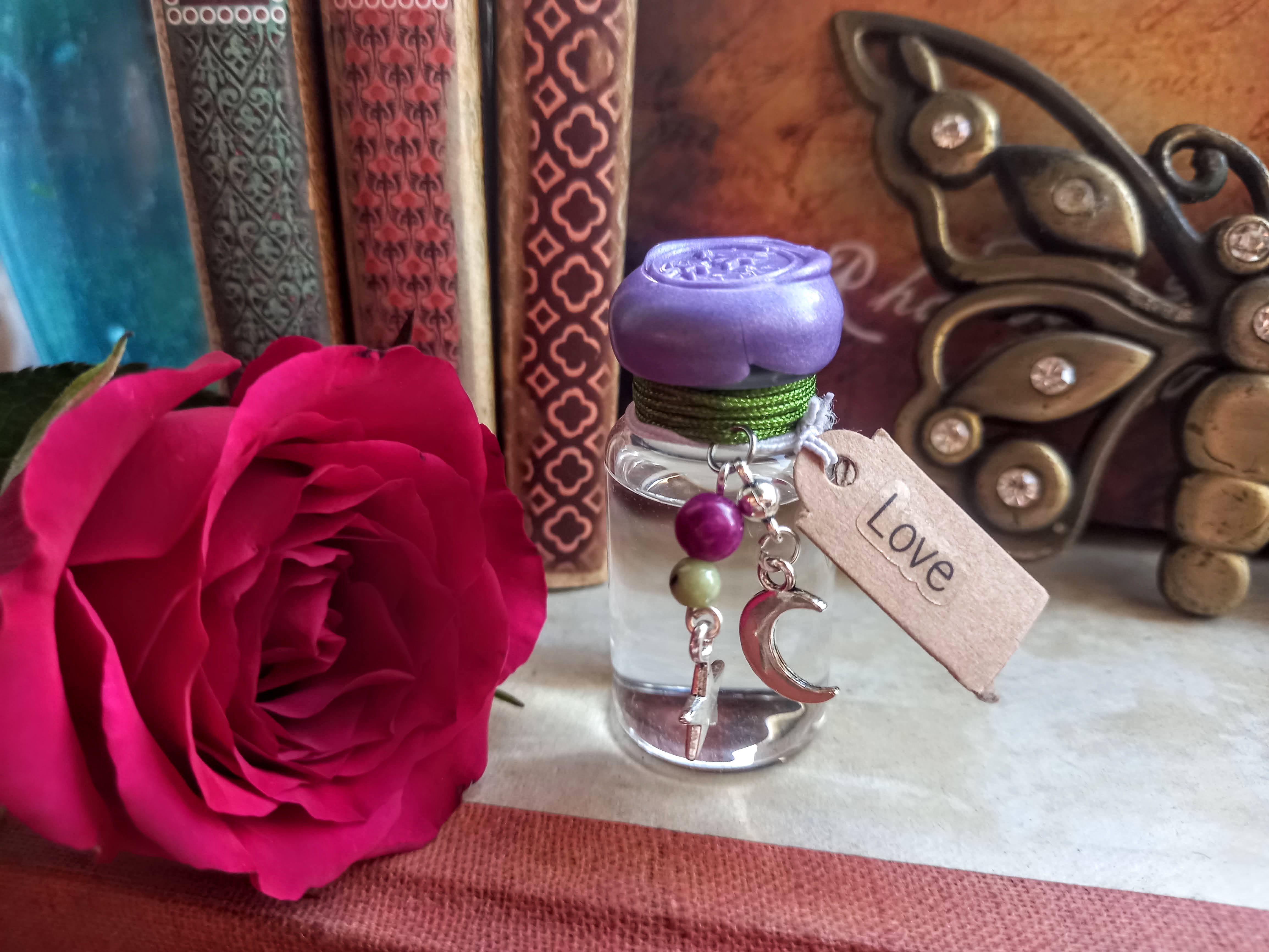VIAL* Femininity and Intuition - Vial filled with St.Brigid Well Water from an Irish Holy Well.