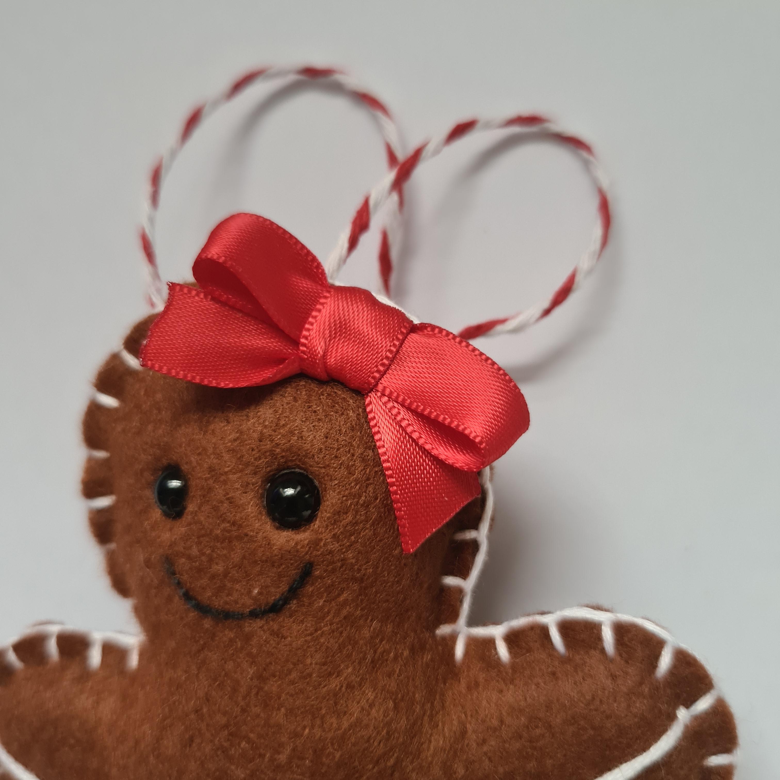 Gingerbread Christmas Decoration - personalised
