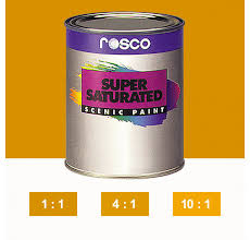 Rosco Supersaturated Paint Yellow Ochre 5982 5 Litre