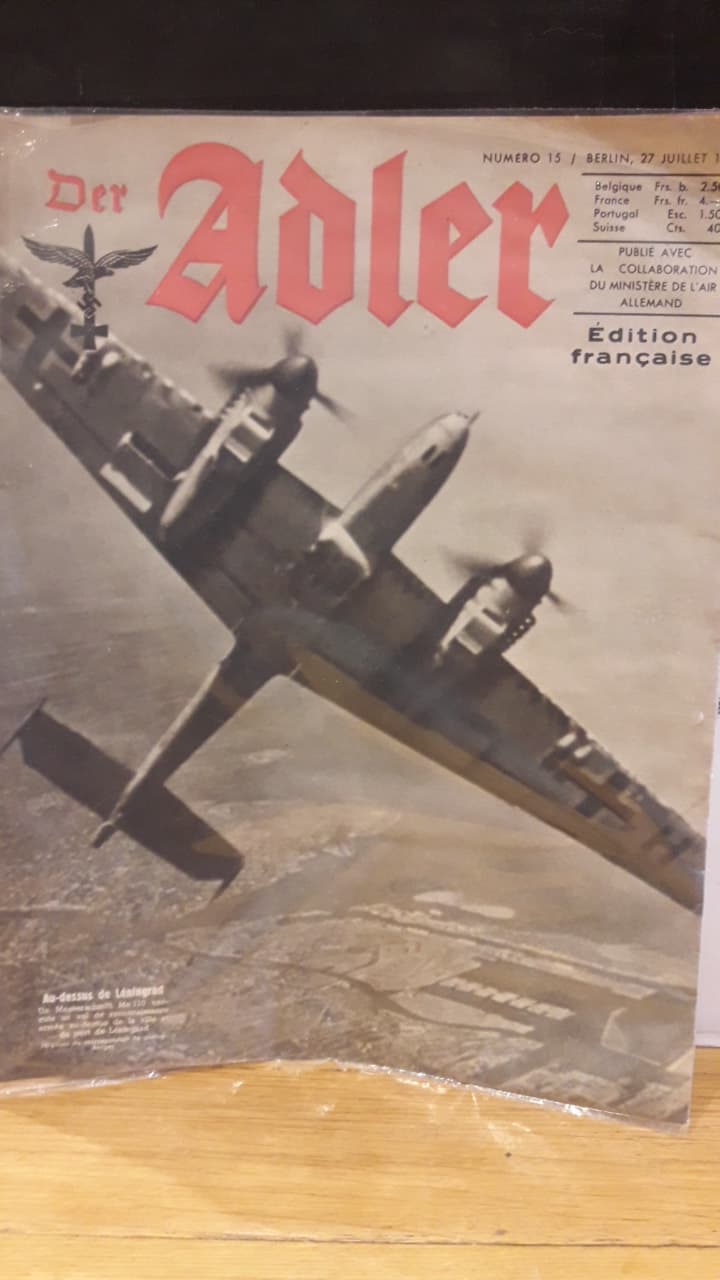 Der Adler 1943 nummer 15 / Franstalig