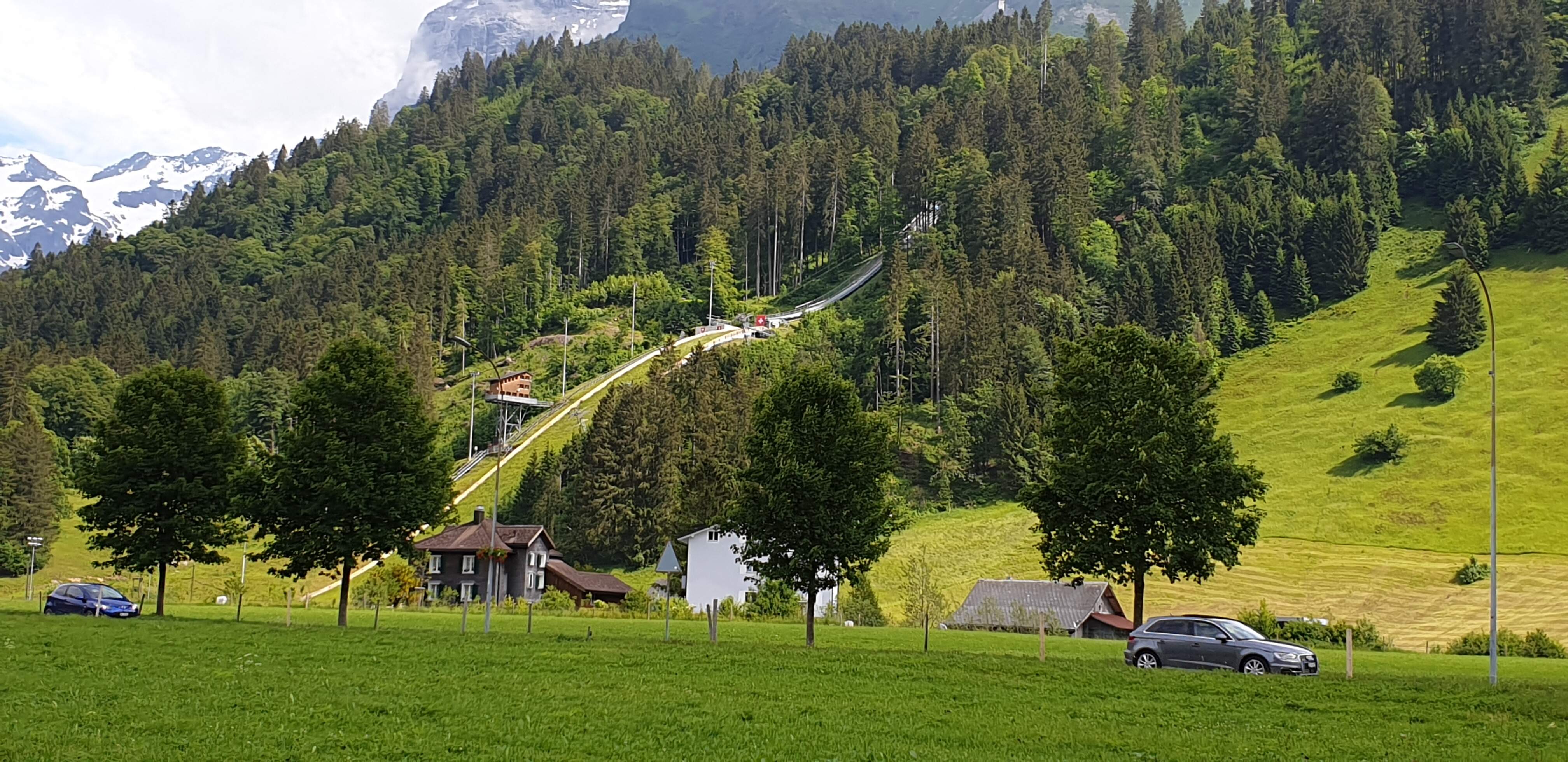 Sprungschanze in Engelberg