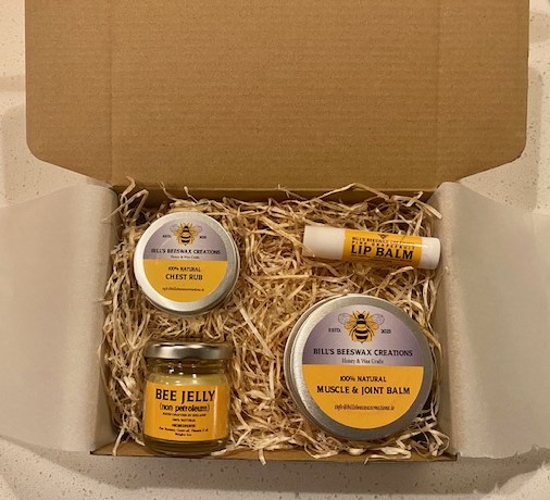 100% Natural Beeswax Skin Care Gift Set sml