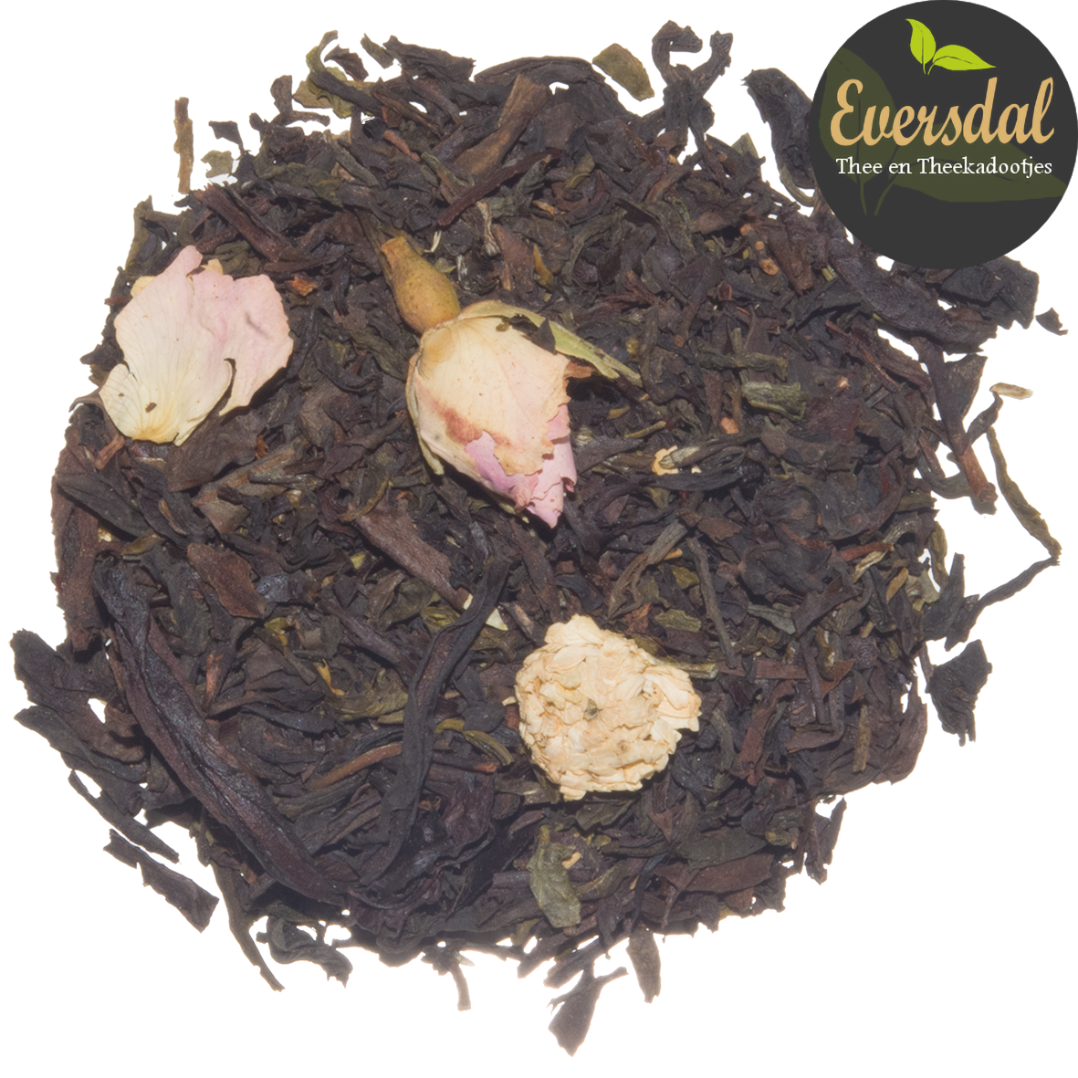Kamille Lychee Melange - Oolong thee, groene thee met lychee en kamille - NIEUW