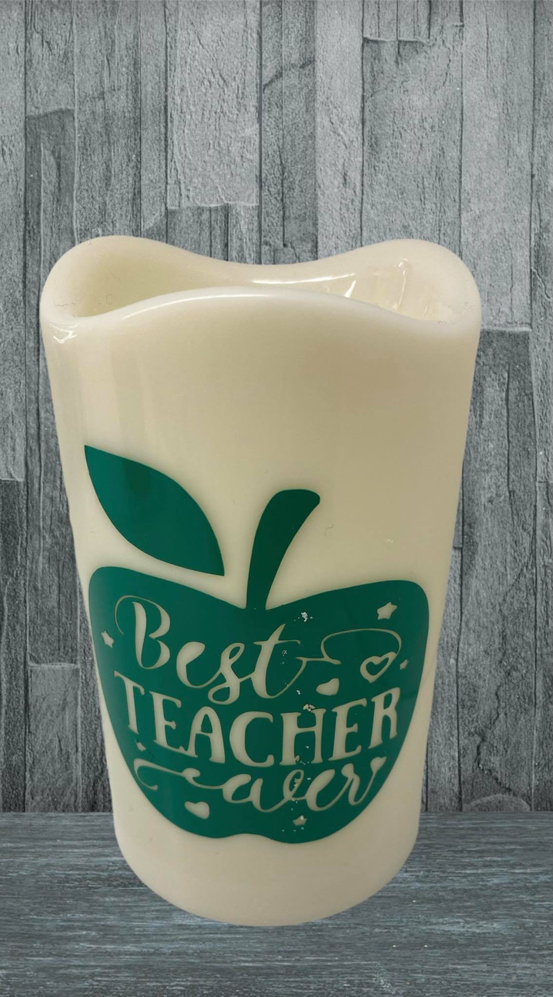 Best Teacher LED Candle