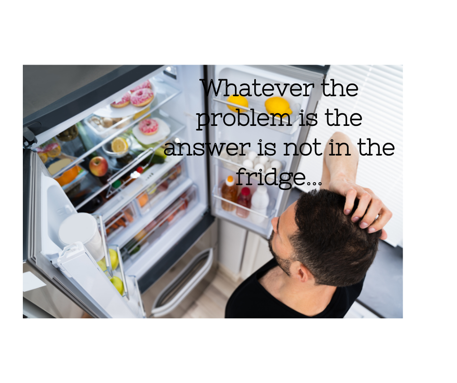Unless you are really hungry the answer is not in the fridgepng