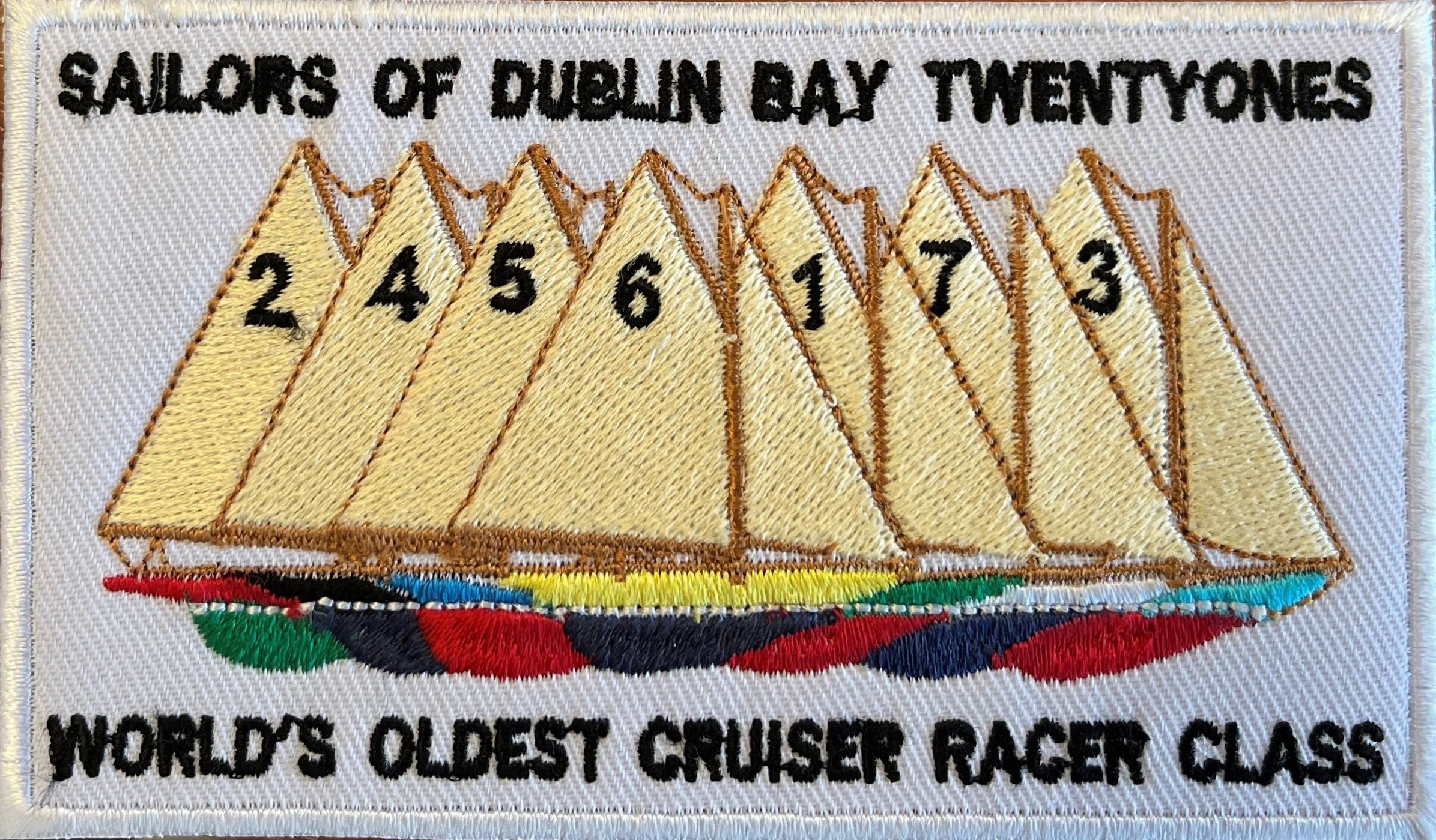 Sailors embroidered badge