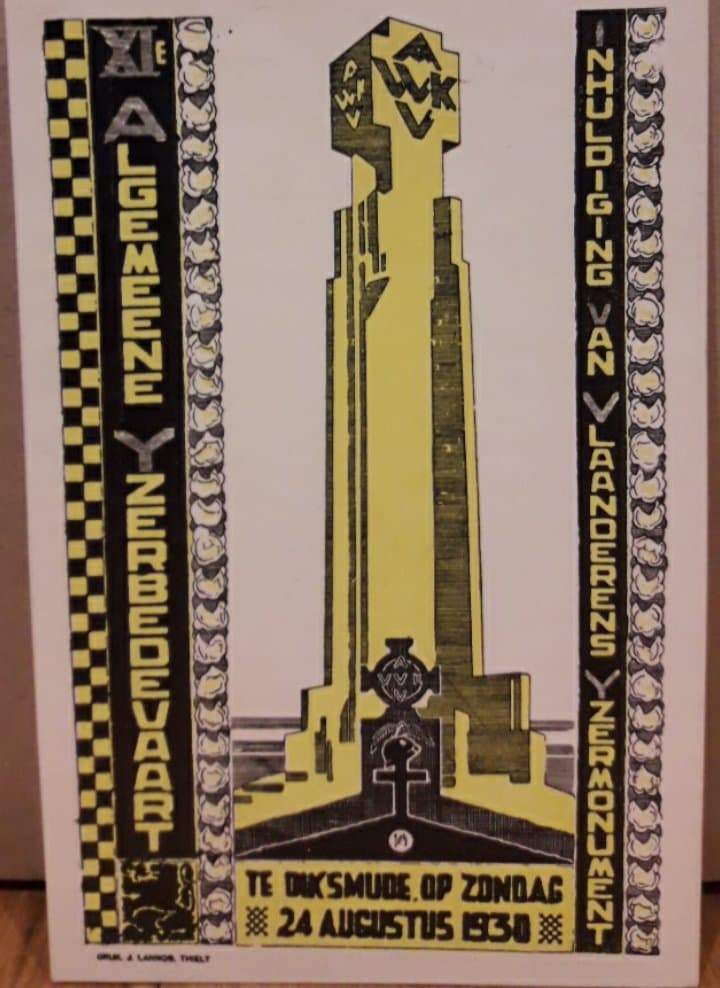 Postkaart Ijzerbedevaart Diksmuide - Ijzertoren 1930  / LN 119