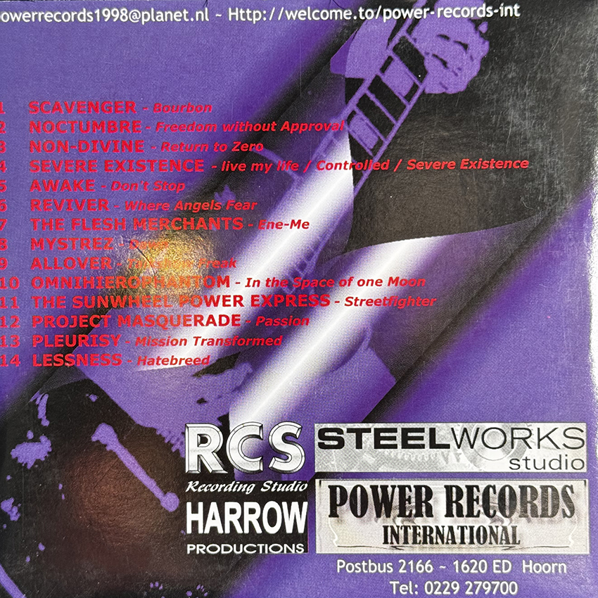 Dutch CD sampler from 1998