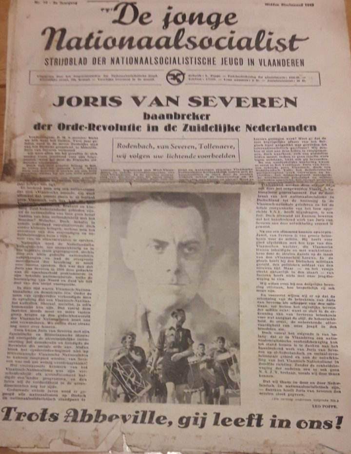 NSJV - De Jonge Nationaal Socialist / jaargang 2 nr 10 1942 - bloeimaand